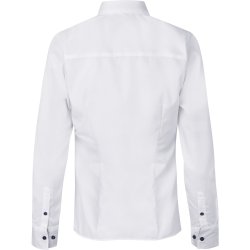 ID S372 SEVEN SEAS Fine Twill Contrast  modern  dame Hvid