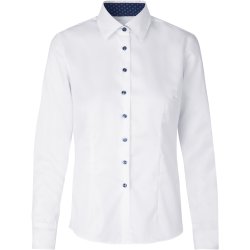 ID S372 SEVEN SEAS Fine Twill Contrast  modern  dame Hvid