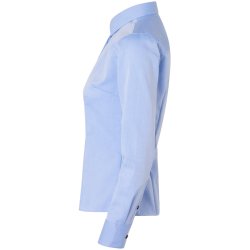 ID S372 SEVEN SEAS Fine Twill Contrast  modern  dame Lys blå