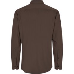 ID S51 SEVEN SEAS Hybrid shirt  slim Mocca