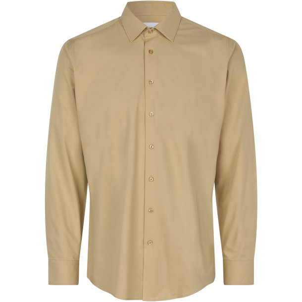 ID S51 SEVEN SEAS Hybrid shirt  slim Sand