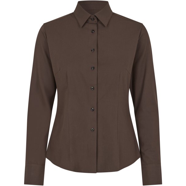 ID S52 SEVEN SEAS Hybrid shirt  modern  dame Mocca