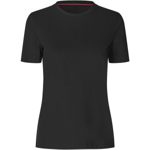 ID S521 SEVEN SEAS T-shirt  organic  dame Sort