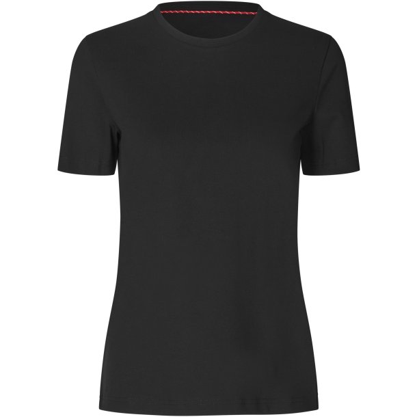 ID S521 SEVEN SEAS T-shirt  organic  dame Sort