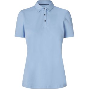 ID S523 SEVEN SEAS Polo shirt  organic  dame Lys bl�