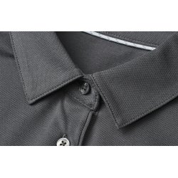 ID S523 SEVEN SEAS Polo shirt  organic  dame Silver grey