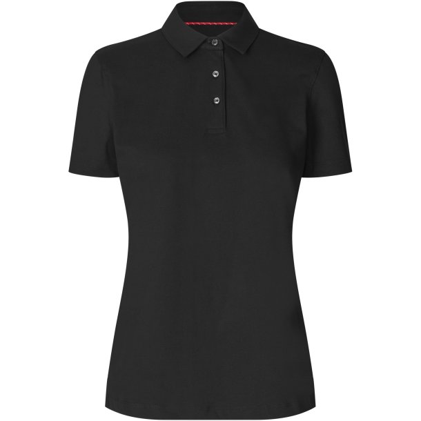ID S523 SEVEN SEAS Polo shirt  organic  dame Sort