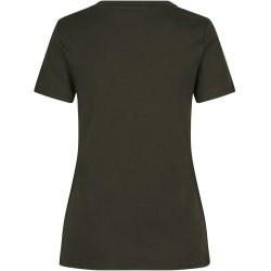 ID S630 SEVEN SEAS T-shirt  O-neck  dame Oliven