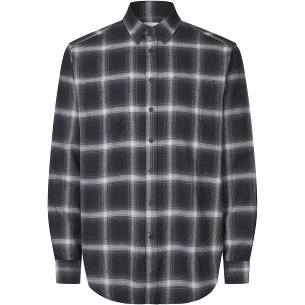 ID S64 SEVEN SEAS Flannel  unisex Silver grey