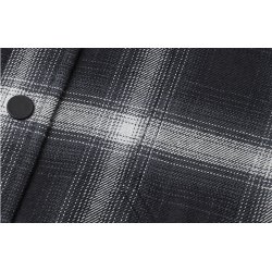 ID S64 SEVEN SEAS Flannel  unisex Silver grey