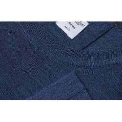 ID S640 SEVEN SEAS The knit  dame Bl Melange