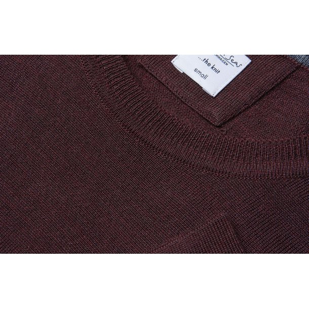 ID S640 SEVEN SEAS The knit  dame Bordeaux Melange