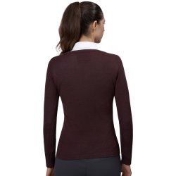 ID S640 SEVEN SEAS The knit  dame Bordeaux Melange