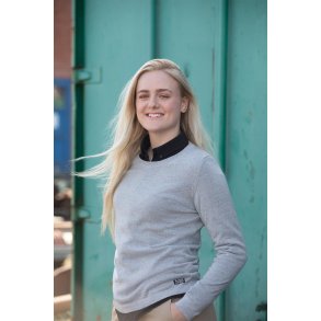 ID S640 SEVEN SEAS The knit  dame Lys gr melange