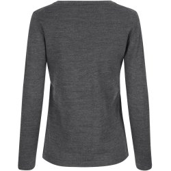 ID S640 SEVEN SEAS The knit  dame Mørk Grå - Melange