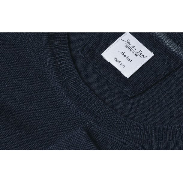 ID S640 SEVEN SEAS The knit  dame Navy