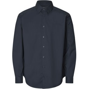 ID S66 SEVEN SEAS Poplin  stretch Navy