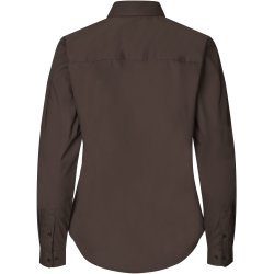 ID S67 SEVEN SEAS Poplin  stretch  dame Mocca