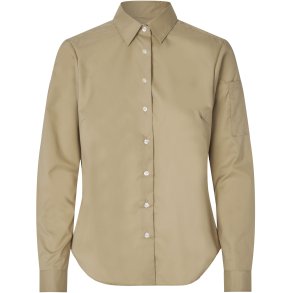 ID S67 SEVEN SEAS Poplin  stretch  dame Sand