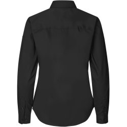 ID S67 SEVEN SEAS Poplin  stretch  dame Sort