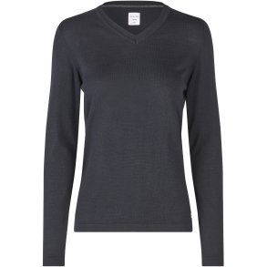 ID S671 SEVEN SEAS The knit  v-neck  dame Navy