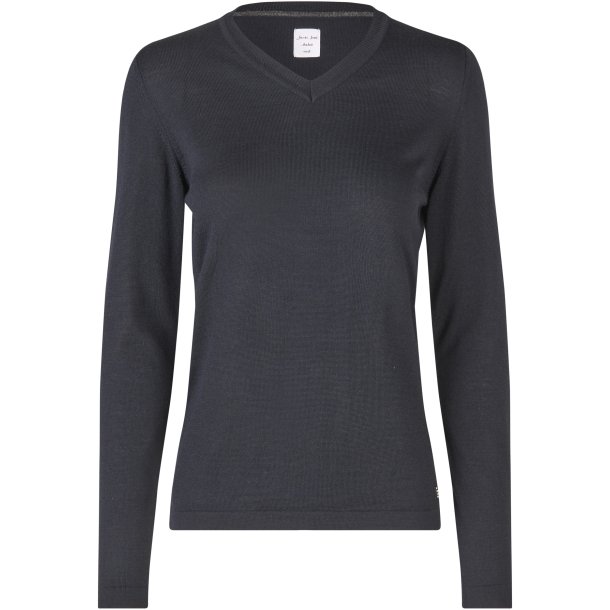 ID S671 SEVEN SEAS The knit  v-neck  dame Navy
