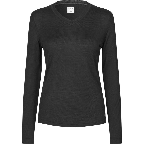 ID S671 SEVEN SEAS The knit  v-neck  dame Sort