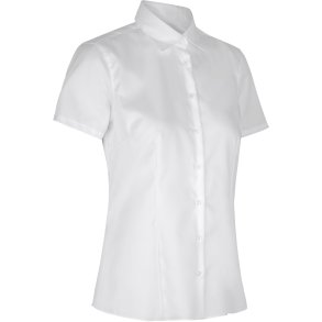 ID S721 SEVEN SEAS Fine Twill  modern  s/s  dame Hvid