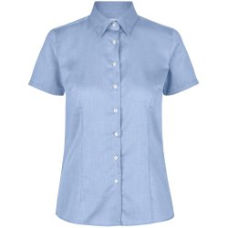 ID S721 SEVEN SEAS Fine Twill  modern  s/s  dame Lys blå