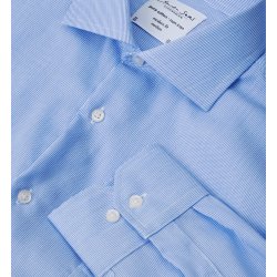 ID SS20 SEVEN SEAS Fine Twill California  modern Lys blå