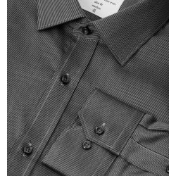 ID SS20 SEVEN SEAS Fine Twill California  modern Mørk grå