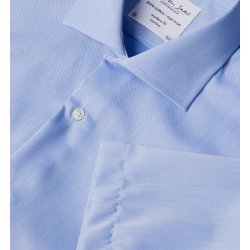 ID SS254 SEVEN SEAS Fine Twill  modern  s/s Lys bl