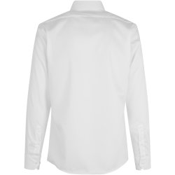 ID SS30 SEVEN SEAS Fine Twill  slim Hvid