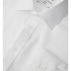 ID SS30 SEVEN SEAS Fine Twill  slim Hvid