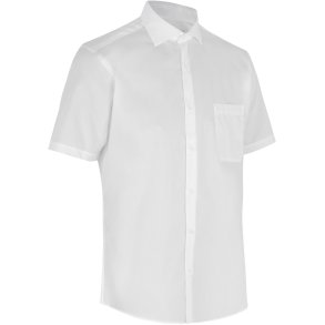 ID SS410 SEVEN SEAS Poplin  modern  s/s Hvid