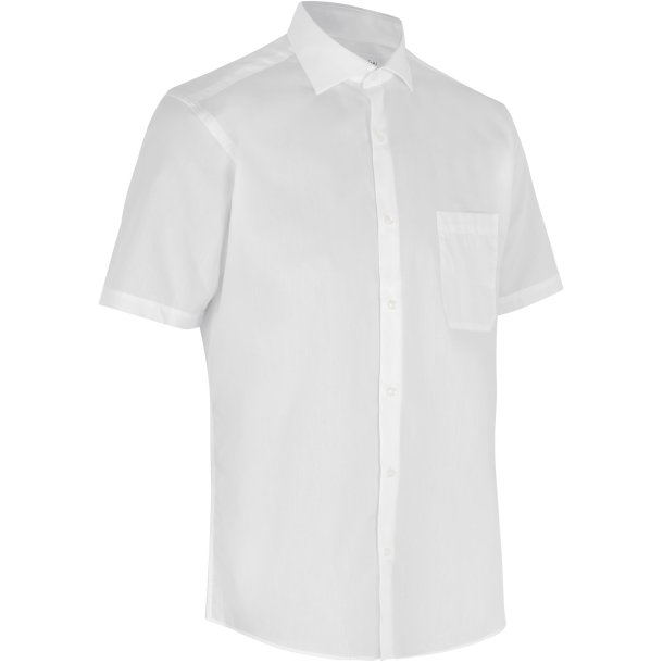 ID SS410 SEVEN SEAS Poplin  modern  s/s Hvid