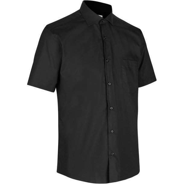 ID SS410 SEVEN SEAS Poplin modern s/s Sort