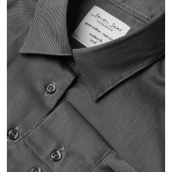 ID SS730 SEVEN SEAS Fine Twill California  modern  dame Mørk grå