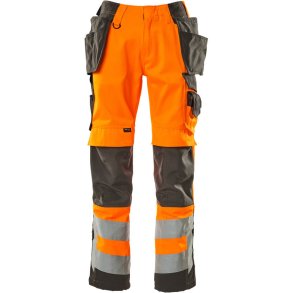 MASCOT® Bukser med hngelommer Hi-Vis Orange/Mrk Antracit 15531-860-1418