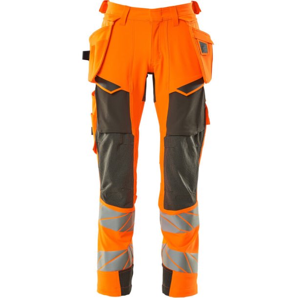 MASCOT Bukser med hngelommer Hi-Vis Orange/Mrk Antracit 19031-711-1418