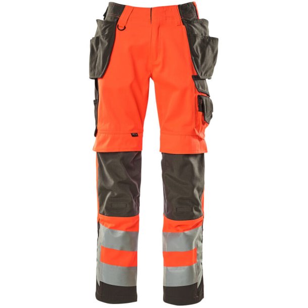 MASCOT Bukser med hngelommer Hi-Vis Rd/Mrk Antracit 15531-860-22218