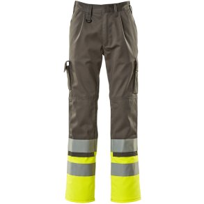 MASCOT® Bukser med knlommer Antracit/Hi-Vis Gul 12379-430-88817