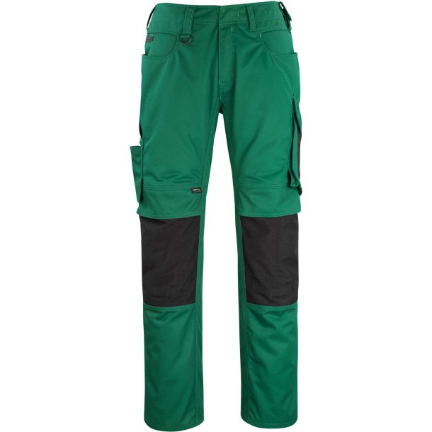 MASCOT&reg; Bukser med knlommer Grn/Sort 12179-203-0309