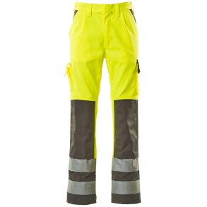 MASCOT® Bukser med knlommer Hi-Vis Gul/Antracit 07179-470-17888