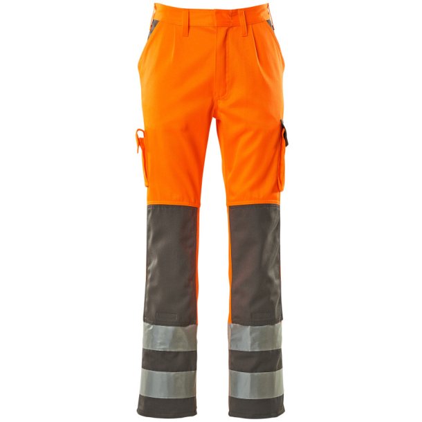 MASCOT Bukser med knlommer Hi-Vis Orange/Antracit 07179-860-14888