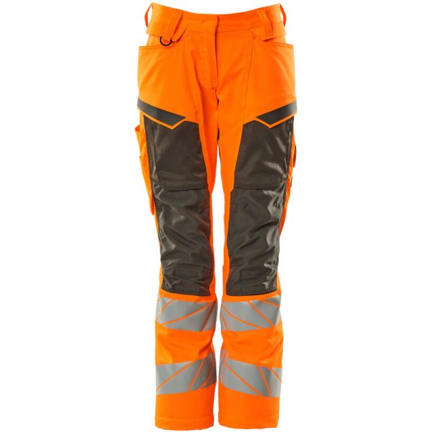 MASCOT Bukser med knlommer Hi-Vis Orange/Mrk Antracit 19578-236-1418