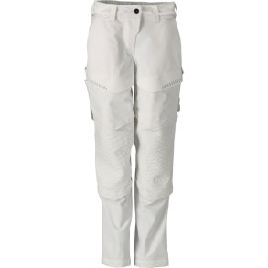 MASCOT® Bukser med knlommer Hvid 22078-605-06