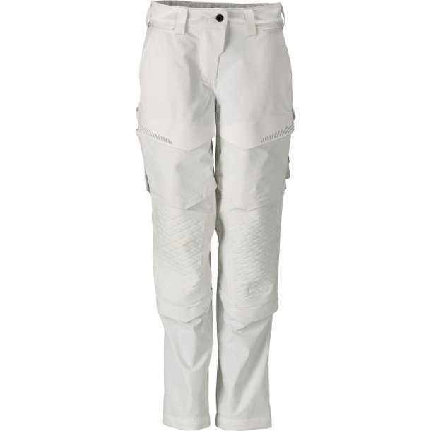 MASCOT&reg; Bukser med kn�lommer Hvid 22078-605-06
