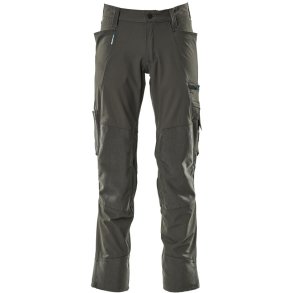 MASCOT® Bukser med knlommer Mrk Antracit 17179-311-18