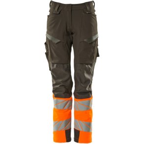 MASCOT® Bukser med knlommer Mrk Antracit/Hi-Vis Orange 19178-511-1814